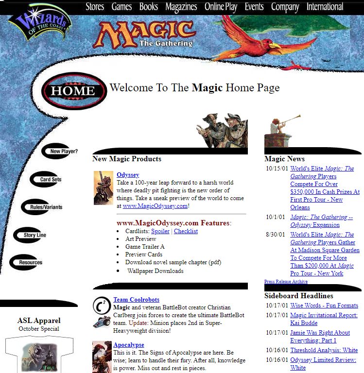 Old Website