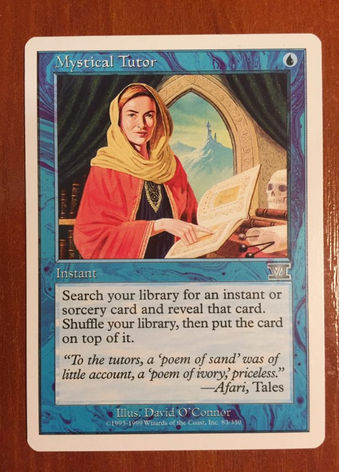 Mystical Tutor - фото №1