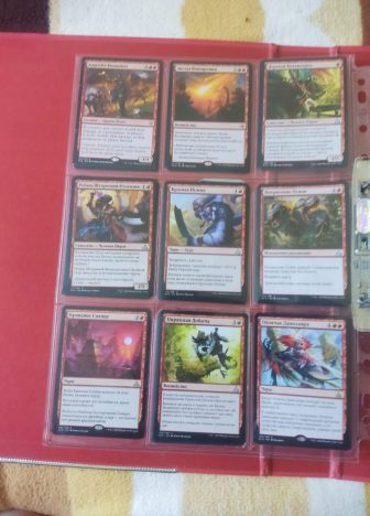 Коллекция красных карт MTG. - фото №10