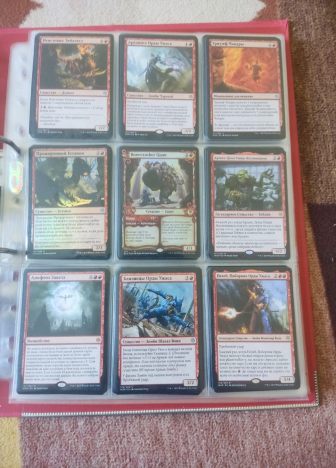 Коллекция красных карт MTG. - фото №2