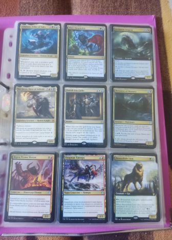 Коллекция многоцветных карт MTG. - фото №3