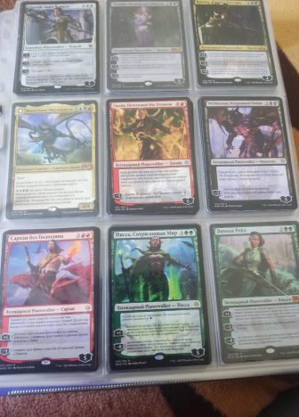 Коллекция артефактов и мироходцев MTG. - фото №5