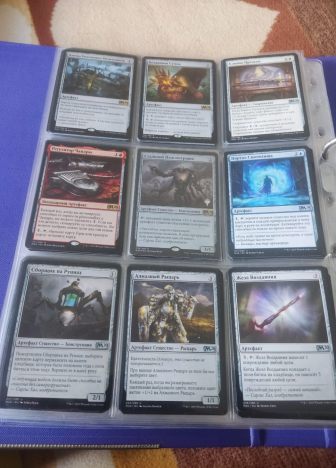 Коллекция артефактов и мироходцев MTG. - фото №3